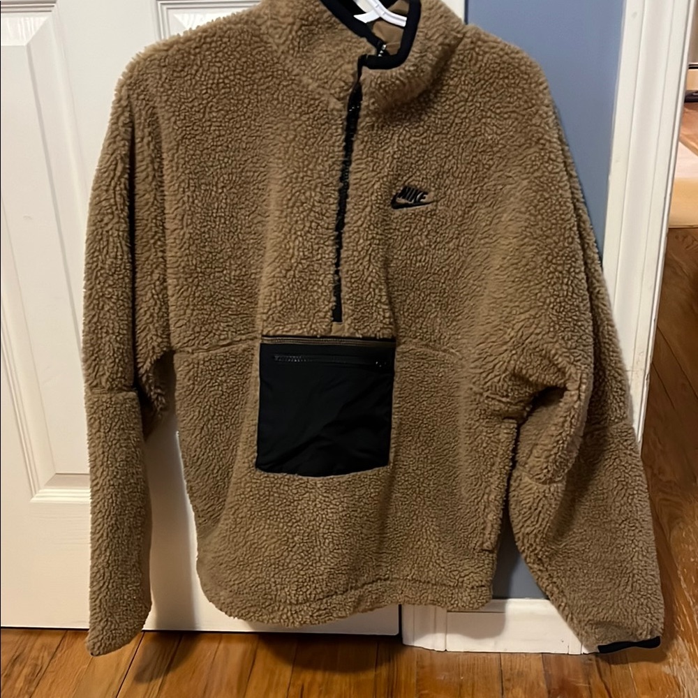 Nike Brown Fleece Pullover